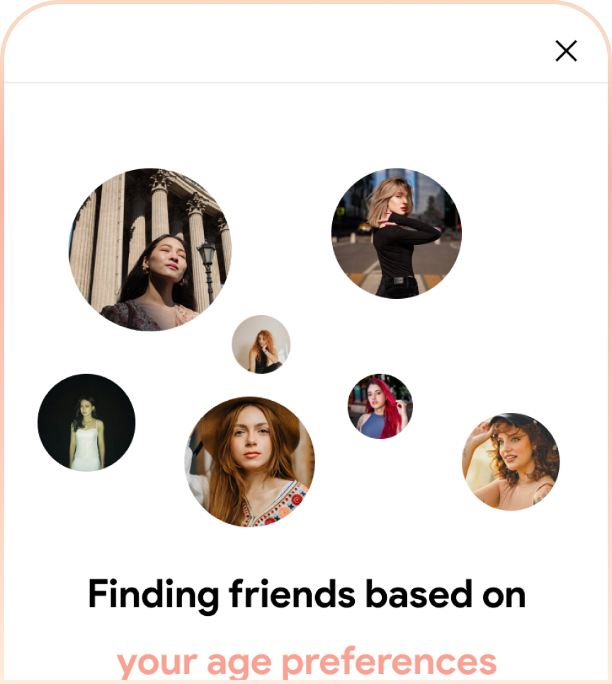 Speak to new potential matches